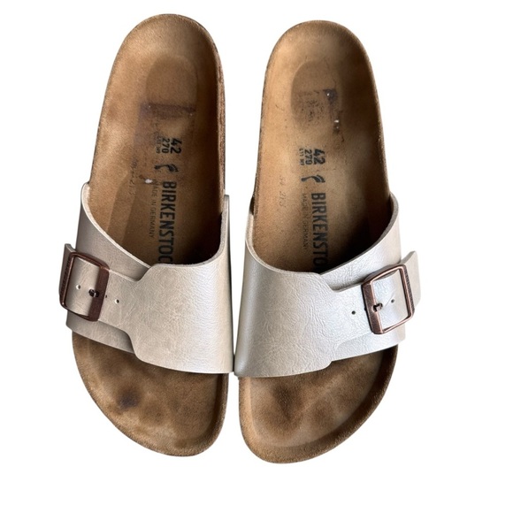 Birkenstock Shoes - Birkenstock - Catalina Cushion Buckle Slide Boho Sandals Sz 11